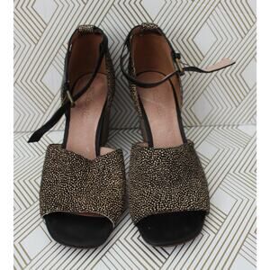 Madewell Womens Spotted Calf Hair Shoes Size 9 Pre-Owned